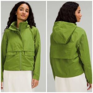 Lululemon Always Effortless Green Jacket Size 6
